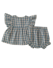 Load image into Gallery viewer, Gingham 2 piece Set