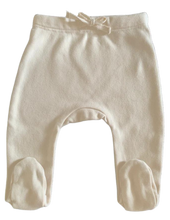 Load image into Gallery viewer, Organic Cotton Footed Pants in Dove - CovetedThings