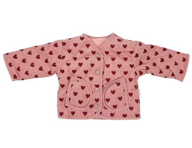Heart Quilted Jacket - CovetedThings