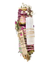 Load image into Gallery viewer, Herbal Torch-Lavender & Calm Bee's Sneeze, 4" - CovetedThings