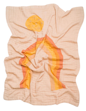 Load image into Gallery viewer, Rainbow 4-Layer Organic Cotton Happy Cloud Luxury Blanket - CovetedThings