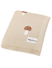 Load image into Gallery viewer, Knitted Mushroom Blanket - CovetedThings