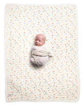 Load image into Gallery viewer, Skyline 4-Layer Organic Cotton Happy Cloud Luxury Blanket - CovetedThings
