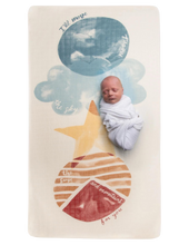 Load image into Gallery viewer, Move Mountains Organic Crib Sheet - CovetedThings