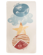 Load image into Gallery viewer, Move Mountains Organic Crib Sheet - CovetedThings