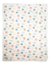 Load image into Gallery viewer, Move Mountains 4-Layer Organic Cotton Happy Cloud Luxury Blanket - CovetedThings