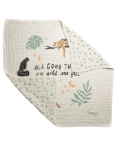 Load image into Gallery viewer, All Good Things 4-Layer Organic Cotton Happy Cloud Luxury Blanket - CovetedThings
