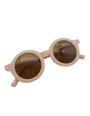 Sunglasses- Peach Circle - CovetedThings