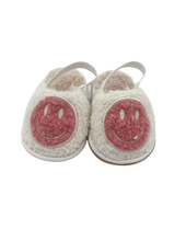 Load image into Gallery viewer, Baby Shoes- Smiley Face in Pink - CovetedThings
