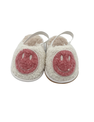 Baby Shoes- Smiley Face in Pink - CovetedThings