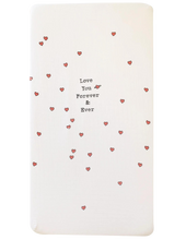 Load image into Gallery viewer, Love You Forever Organic Crib Sheet - CovetedThings