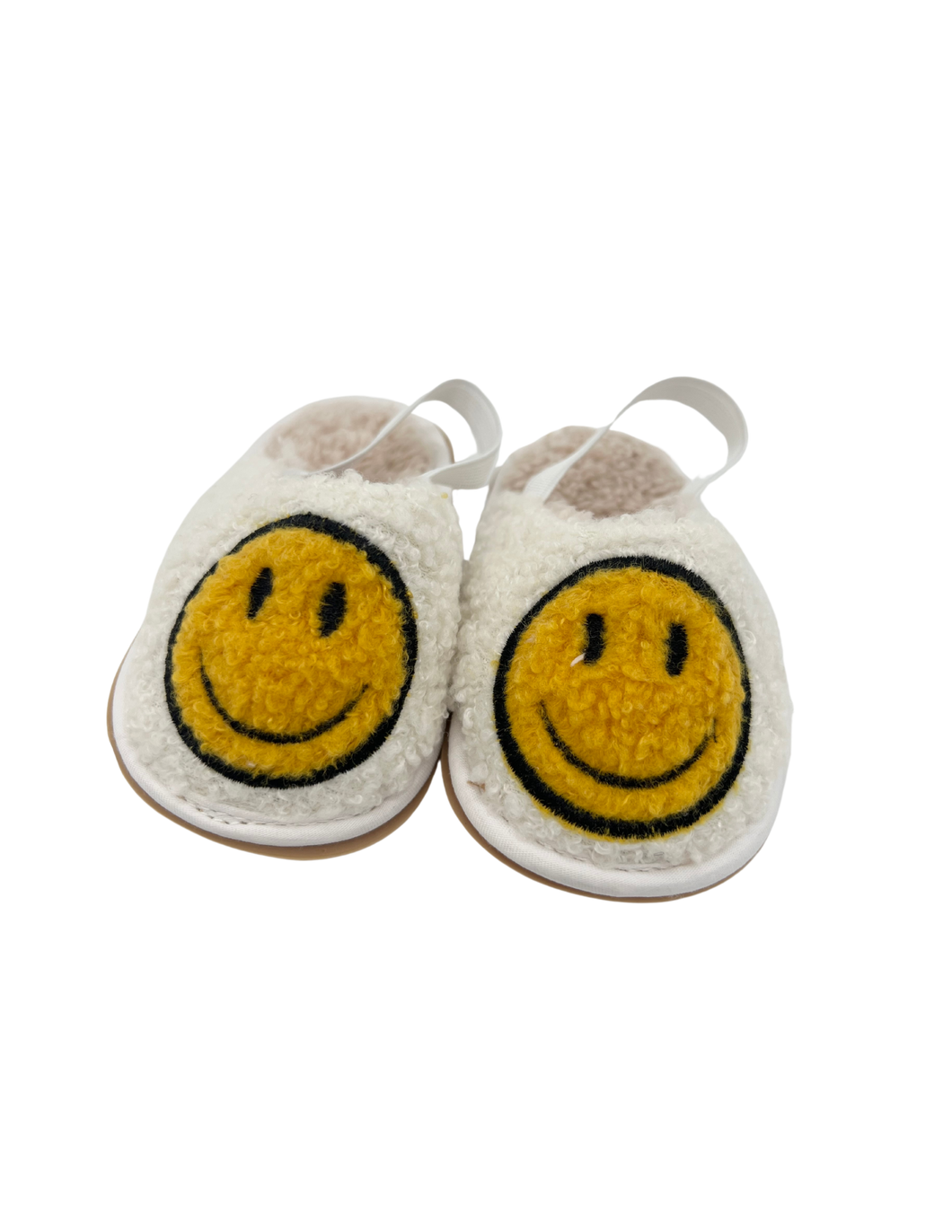 Baby Shoes- Smiley Face in Yellow - CovetedThings