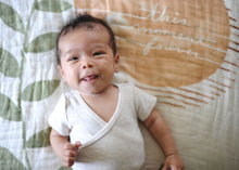 Load image into Gallery viewer, This Moment Forever 4-Layer Organic Cotton Happy Cloud Luxury Blanket - CovetedThings