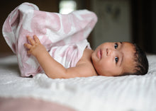 Load image into Gallery viewer, Pink Hearts Receiving Blanket - CovetedThings