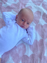 Load image into Gallery viewer, Pink Hearts Receiving Blanket - CovetedThings