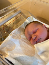 Load image into Gallery viewer, Pink and Blue Hearts Receiving Blanket - CovetedThings