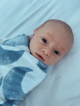 Load image into Gallery viewer, Blue Moon Receiving Blanket - CovetedThings