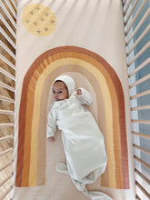 Load image into Gallery viewer, Rainbow Organic Crib Sheet - CovetedThings