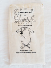 Load image into Gallery viewer, Organic Cotton Baby Gown in Charcoal - CovetedThings