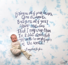 Load image into Gallery viewer, Langston Hughes Organic Swaddle Scarf™ - CovetedThings