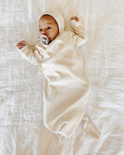 Load image into Gallery viewer, Organic Cotton Baby Gown in Dove - CovetedThings