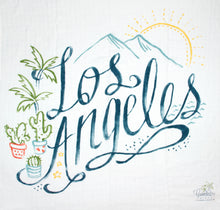 Load image into Gallery viewer, Los Angeles Organic Swaddle Blanket- Coveted Things
