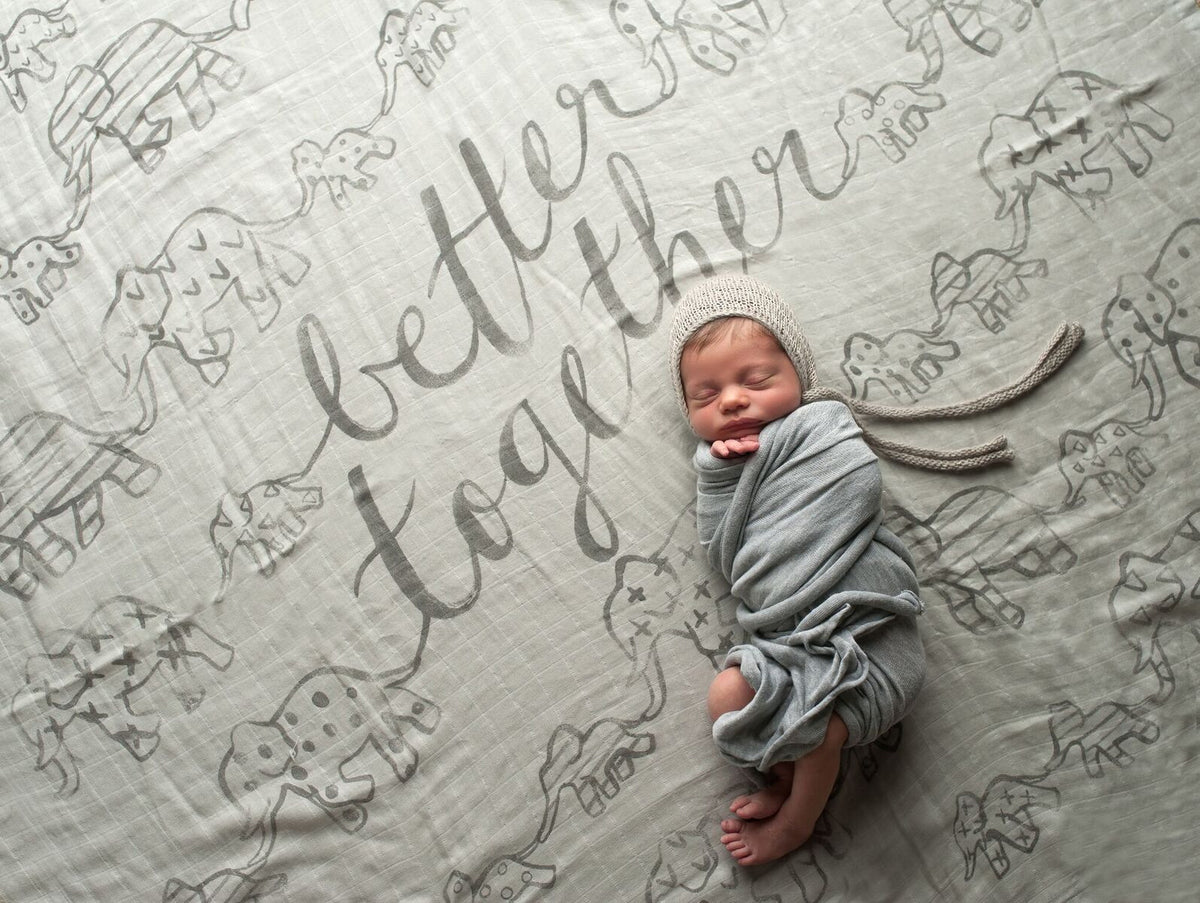 Better Together Organic Swaddle Blanket CovetedThings