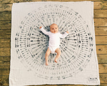 Load image into Gallery viewer, Faded Arrows Organic Swaddle Blanket - Coveted Things