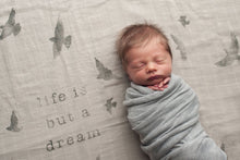 Load image into Gallery viewer, Birds Organic Swaddle Blanket- Coveted Things
