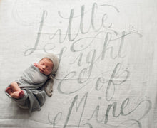 Load image into Gallery viewer, Little Light Organic Swaddle Blanket