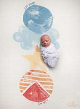 Load image into Gallery viewer, Move Mountains Organic Swaddle Blanket - CovetedThings
