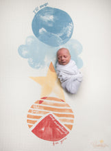 Load image into Gallery viewer, Move Mountains Organic Swaddle Blanket - CovetedThings