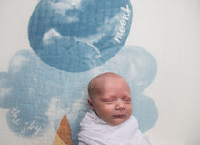 Load image into Gallery viewer, Move Mountains Organic Crib Sheet - CovetedThings