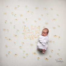 Load image into Gallery viewer, Wildflowers Organic Swaddle Blanket - CovetedThings

