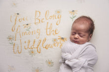 Load image into Gallery viewer, Wildflowers Organic Crib Sheet - CovetedThings