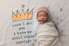 Load image into Gallery viewer, Crown Organic Swaddle Blanket - CovetedThings
