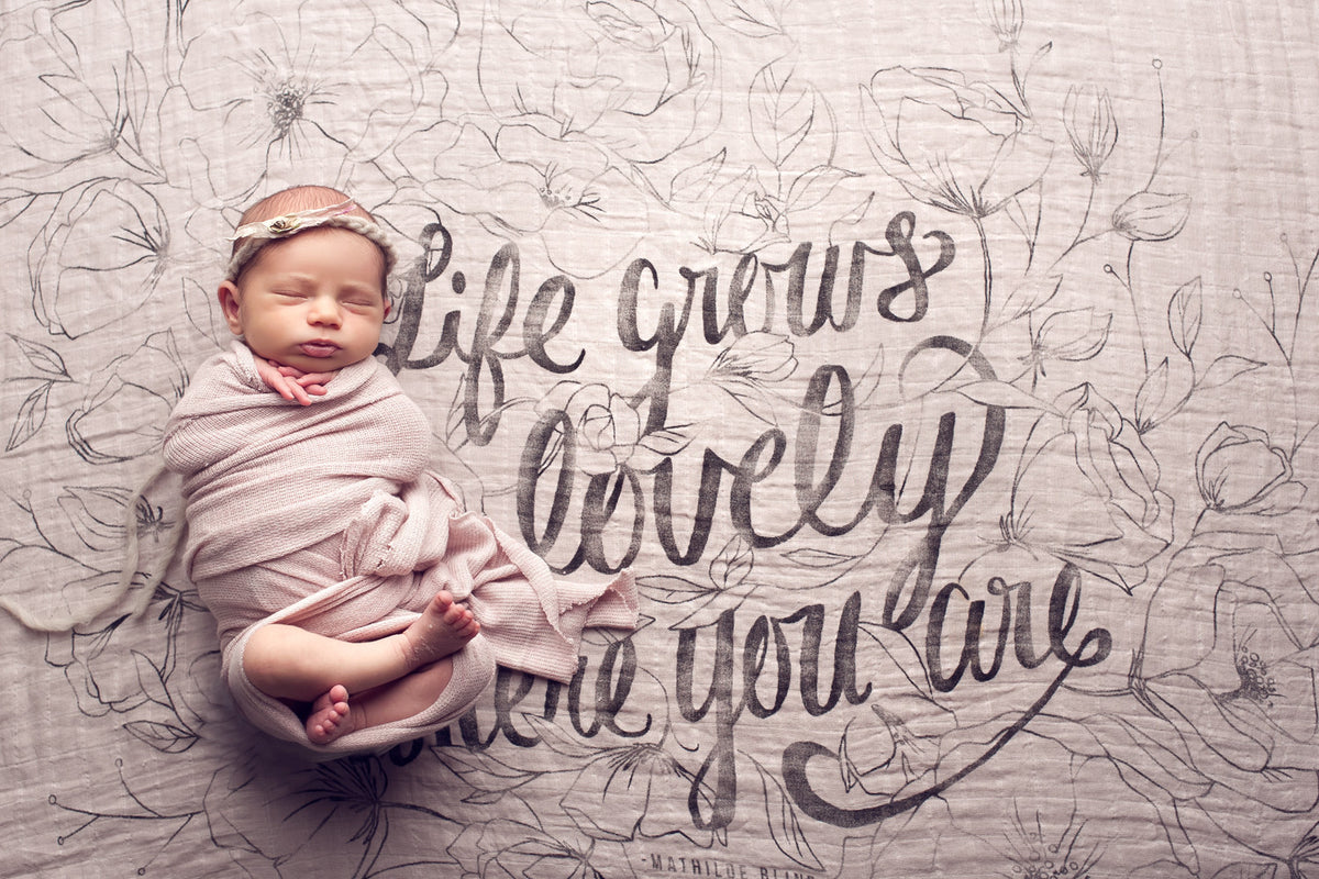 Life Grows Lovely Organic Swaddle Scarf™ CovetedThings