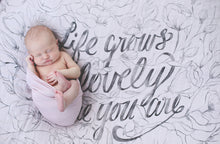 Load image into Gallery viewer, Life Grows Lovely Organic Swaddle Scarf™ - CovetedThings