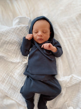 Load image into Gallery viewer, Organic Cotton Kimono Top in Charcoal - CovetedThings