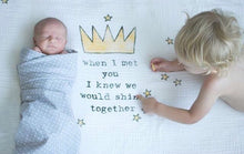 Load image into Gallery viewer, Crown Organic Swaddle Blanket - CovetedThings