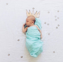 Load image into Gallery viewer, Crown Organic Swaddle Blanket - CovetedThings
