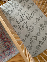 Load image into Gallery viewer, Better Together Crib Sheet - CovetedThings