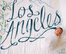 Load image into Gallery viewer, *AS-IS* Bi Coastal 4-Layer Organic Cotton Happy Cloud Luxury Blanket - CovetedThings