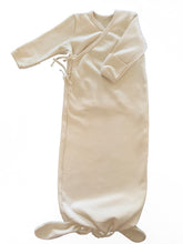 Load image into Gallery viewer, Organic Cotton Baby Gown in Dove - CovetedThings