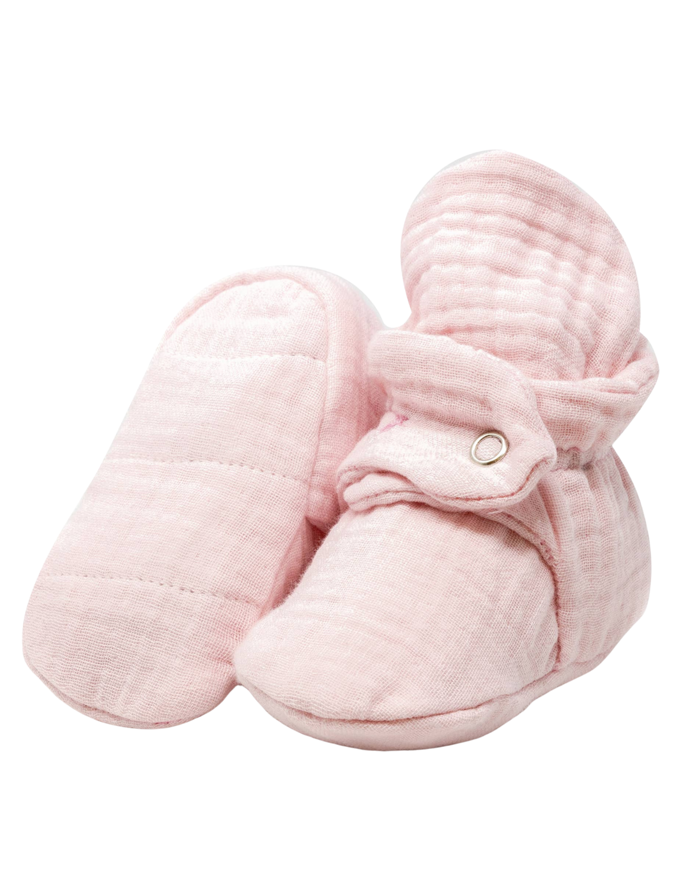 Pink baby booties best sale