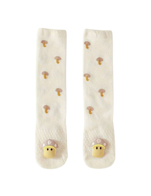 Baby Booties- Long Mushroom Socks - CovetedThings