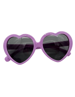 Sunglasses- Purple Hearts - CovetedThings