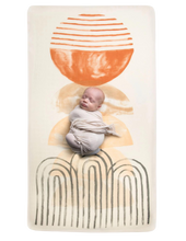 Load image into Gallery viewer, Skyline Organic Crib Sheet - CovetedThings
