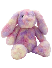 Load image into Gallery viewer, Stuffed Animal- Pink Tie Dye Bunny - CovetedThings
