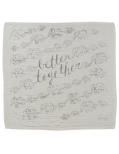 Load image into Gallery viewer, Better Together 4-Layer Organic Cotton Happy Cloud Luxury Blanket - CovetedThings
